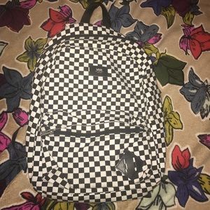 Vans checker backpack